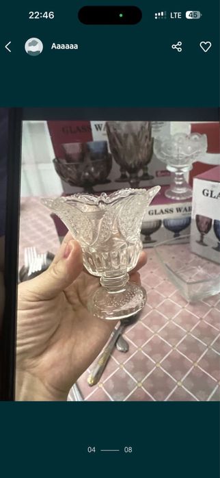 Фужер розвый 3000