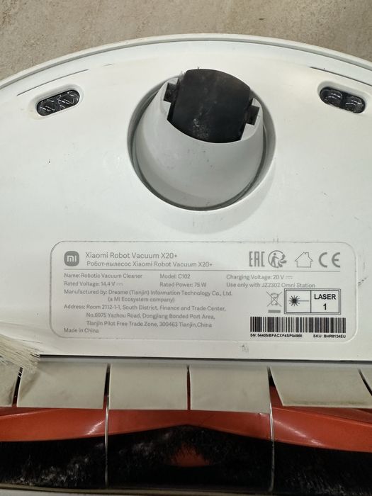 Aspirator robot cu mop  Xiaomi Mi Robot Vacuum X20+