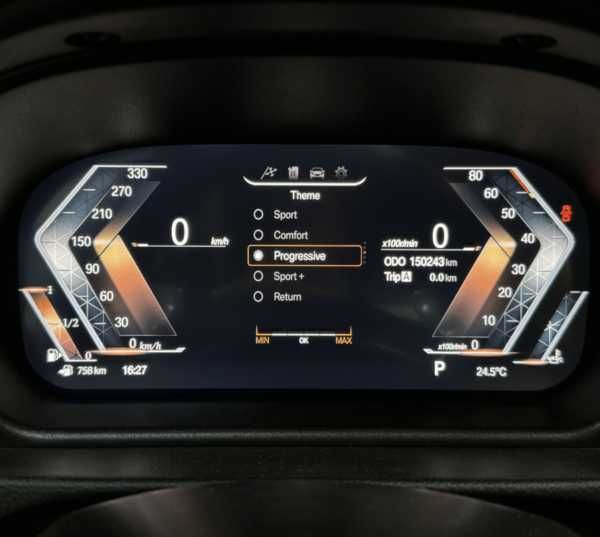 Дигитално Табло 12.3” BMW БМВ E90/ E91/ E92/ E93 – Full LCD Cluster НА СКЛАД!