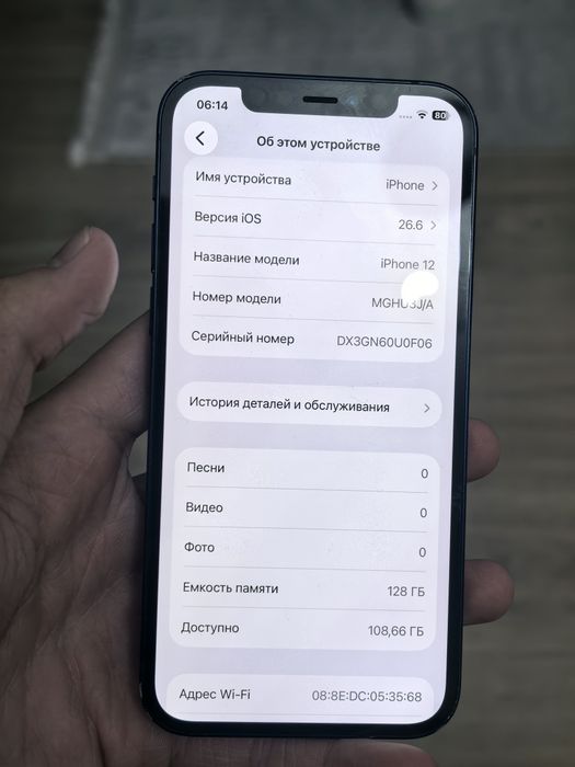 Продам IPhone 12 128гб