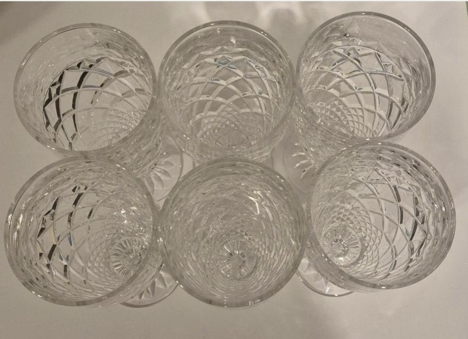 Set 6 pahare de Cristal de Bohemia Cehia