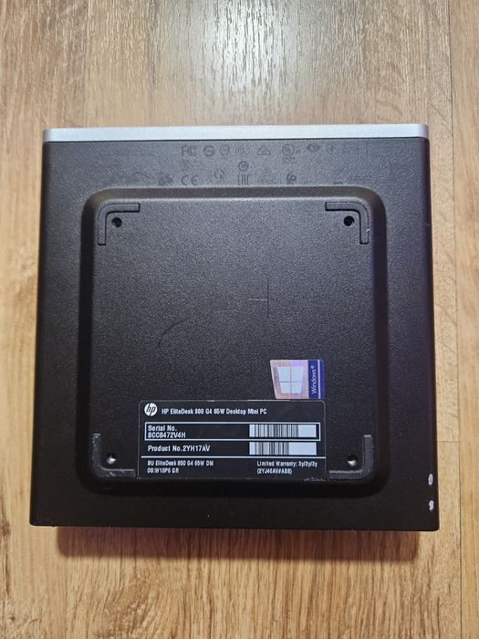 HP EliteDesk 800 G4 65W Desktop Mini PC