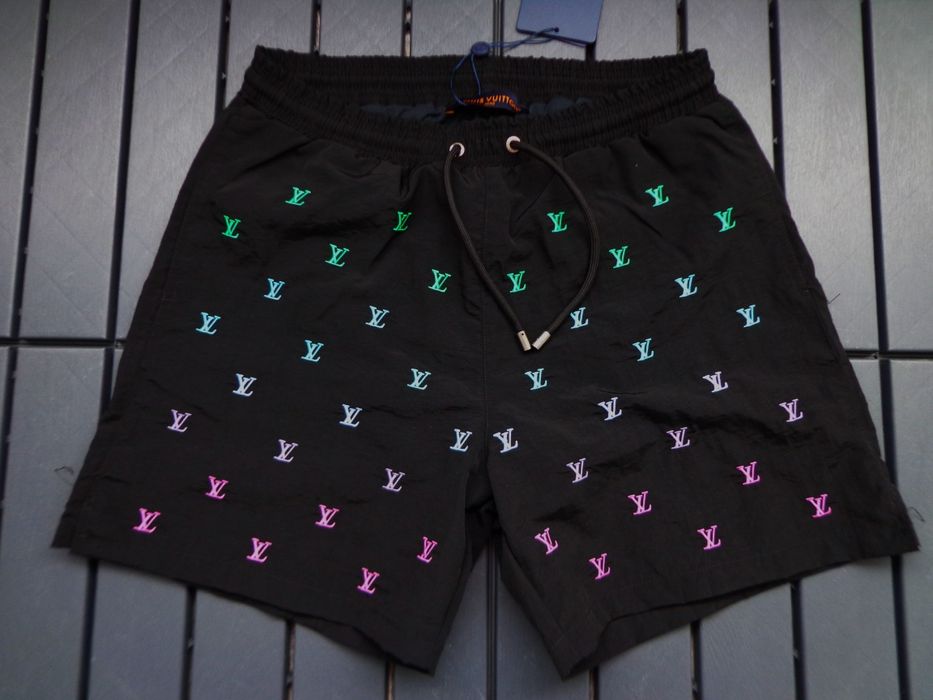 Мъжки плувни шорти Louis Vuitton LV Blason Embroidered Swim shorts
