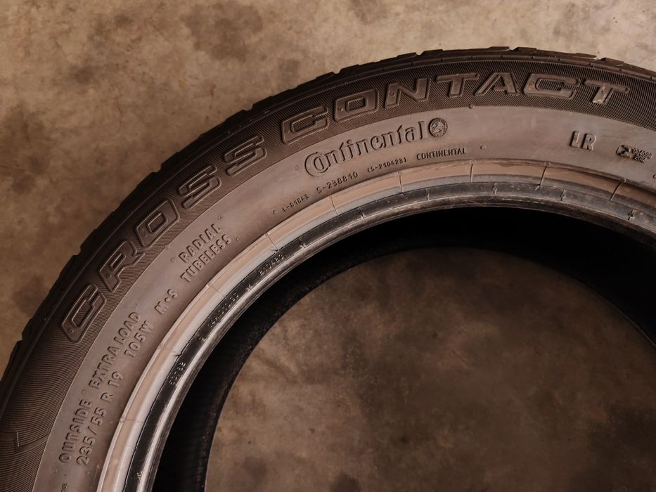 235 55 R19 allseason M+S Anvelope Cauciucuri SUV Continental 6mm DOT 2021