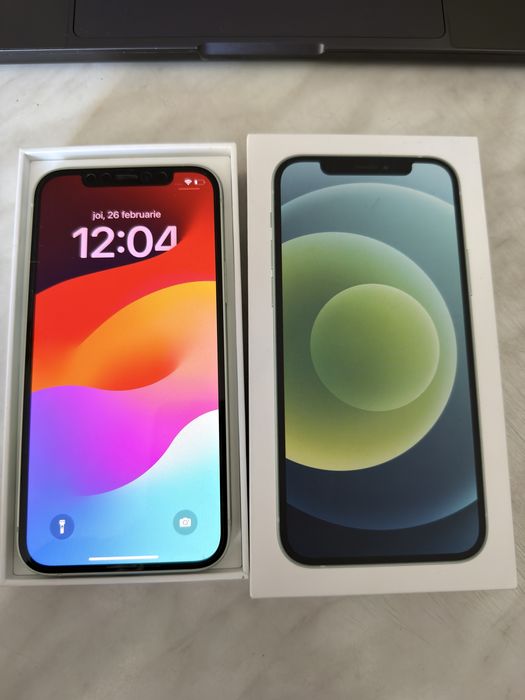 Iphone 12 64 gb Green stare ft buna