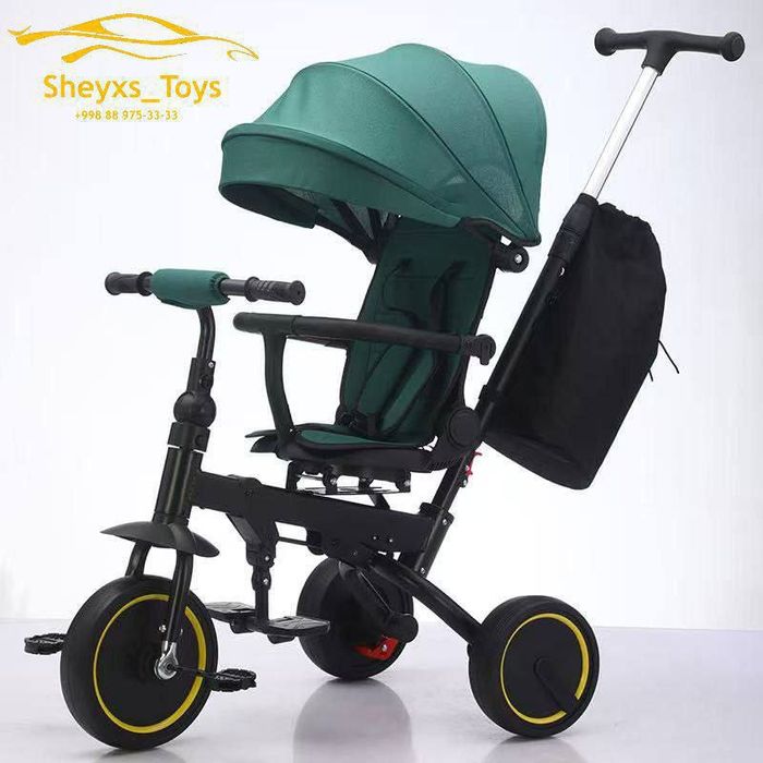 Кулай велосипед ва енгил арава, йегиш функцияси бор ота-оналар ва бола