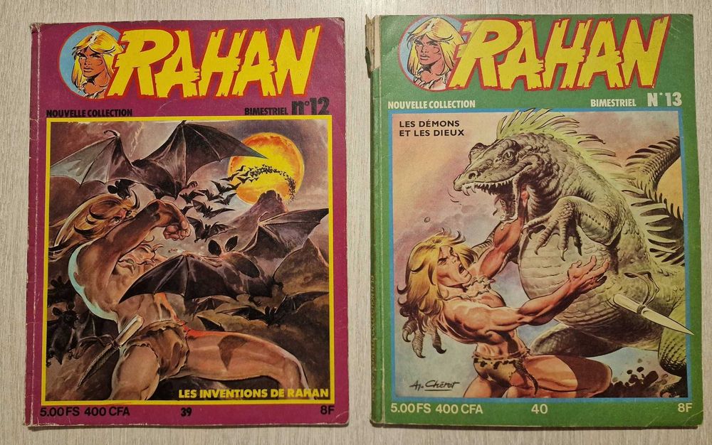 Reviste Rahan Nouvelle Collection, limba franceză, 1978-1982