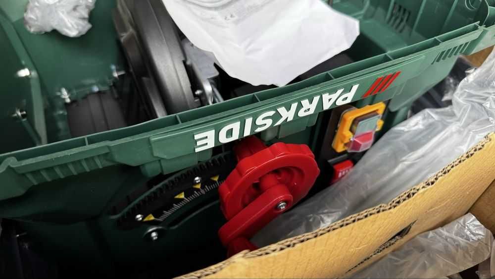 2200W Нов Дърводелски Циркуляр Parkside PTKS Настолен Диск 255мм