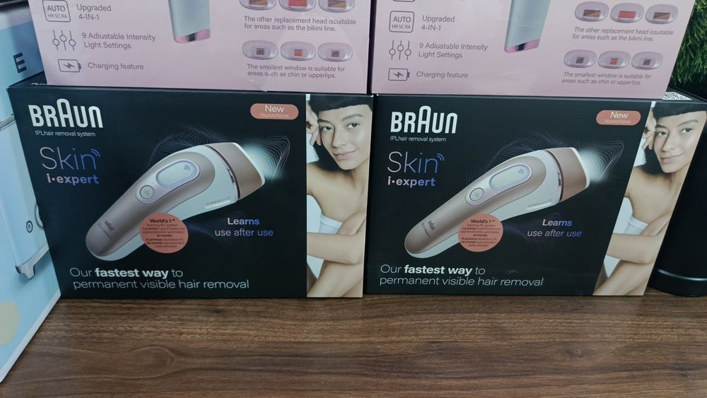 Умный фотоэпилятора Braun Skin i-expert (Pro 7) с официальной гарантие
