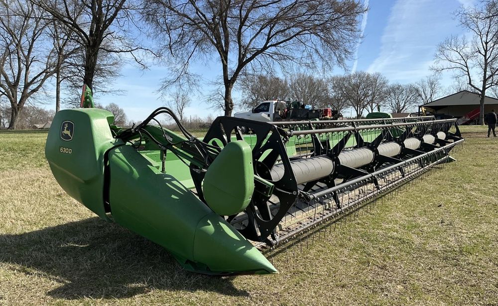 John deere 630D ленточная жатка