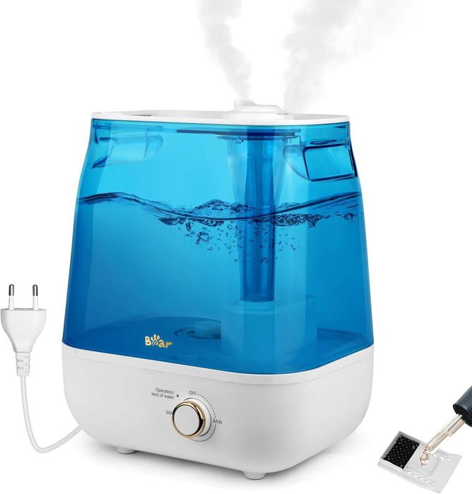 Umidificator Bear, 6L, silentios 28dB, alb