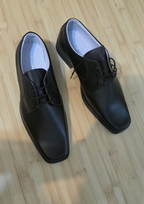 Pantofi militari piele maro