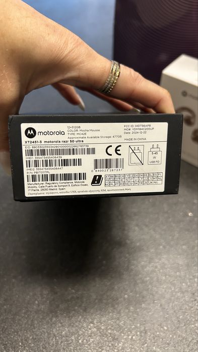 Motorola razr 50 Ultra, Dual SIM, 512 GB, 12 GB RAM, Mocha Mousse