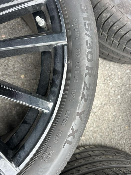 Bmw G05/G06 22 цола джанти със чисто нови гуми 275/35/22 315/30/22