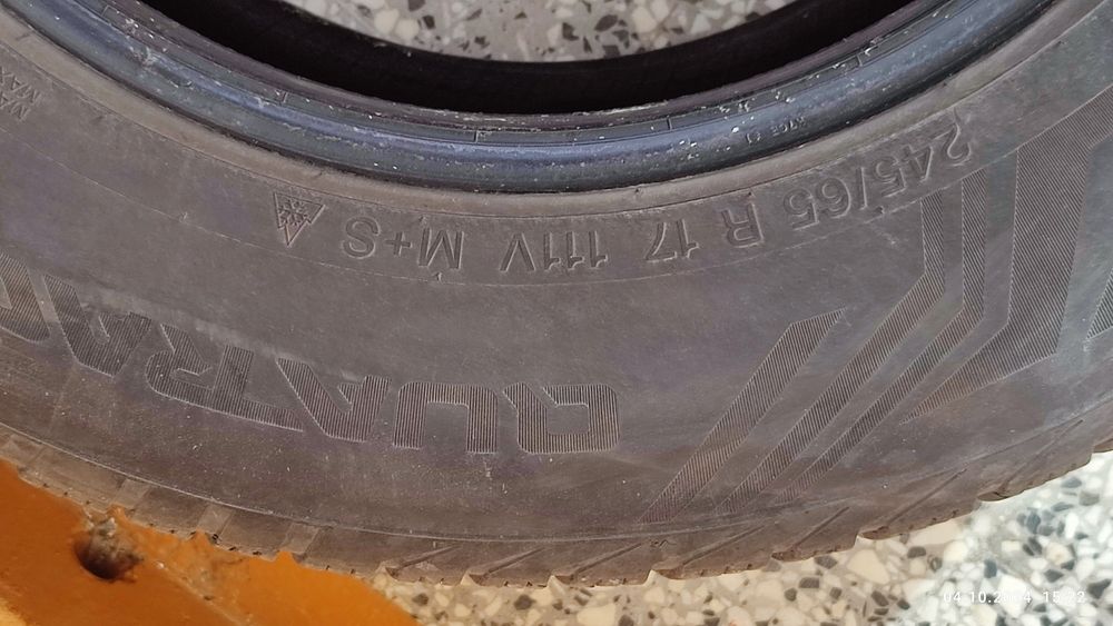 Всесезонни гуми VREDESTEIN QUATRAC PRO 245/65 R17 111V XL  на 70%- 4бр