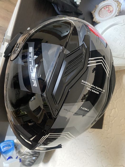 Cască Moto MT + mănuși + intercom