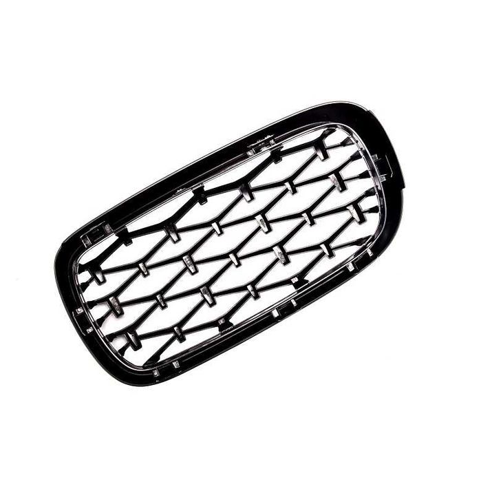 Grile capota BMW  X5 X6 F15 F16 an. 15-19 negru Diamond Style