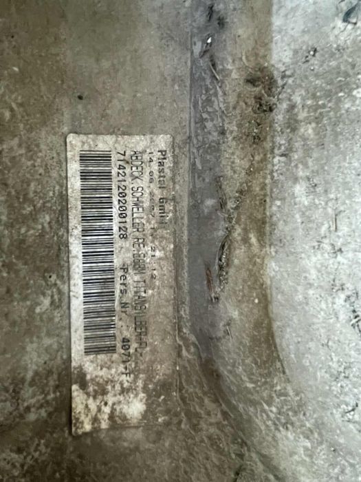 BMW E83 X3 оригинален десен праг M пакет код на боята Titansilber