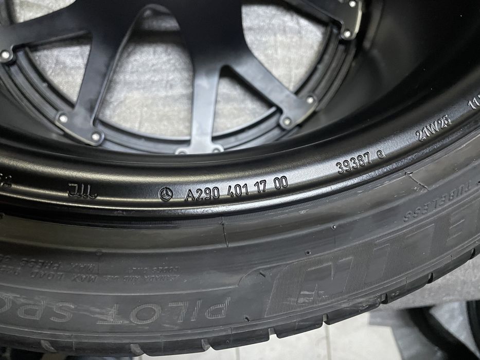 Jante Originale Mercedes AMG -GT4 Performance pe 21 cu anvelope !