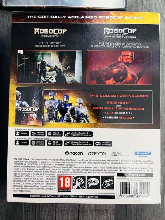 RoboCop Rogue City Collection PS5