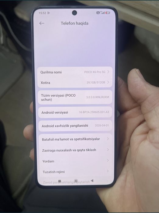 Poco x6 pro 512gb