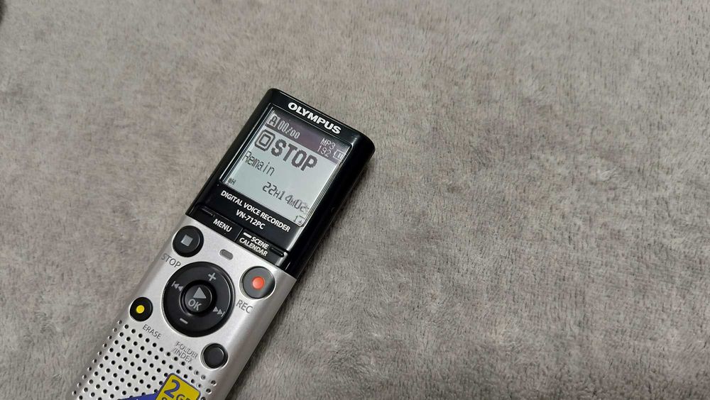 Reportofon Olympus VN-712PC Voice Recorder with 2GB si slot card