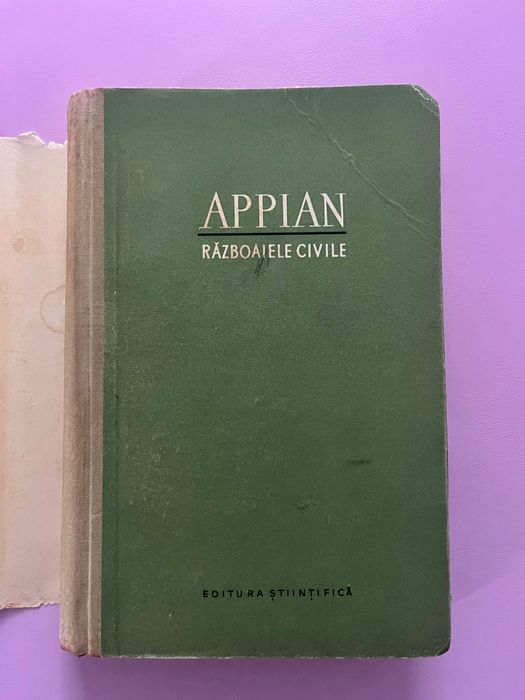 Istoria Romei-Razboaiele civile, Appian