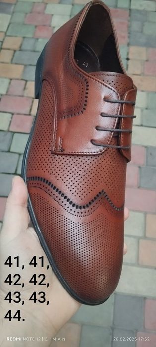 Продам кожаные мужские турецкие туфли