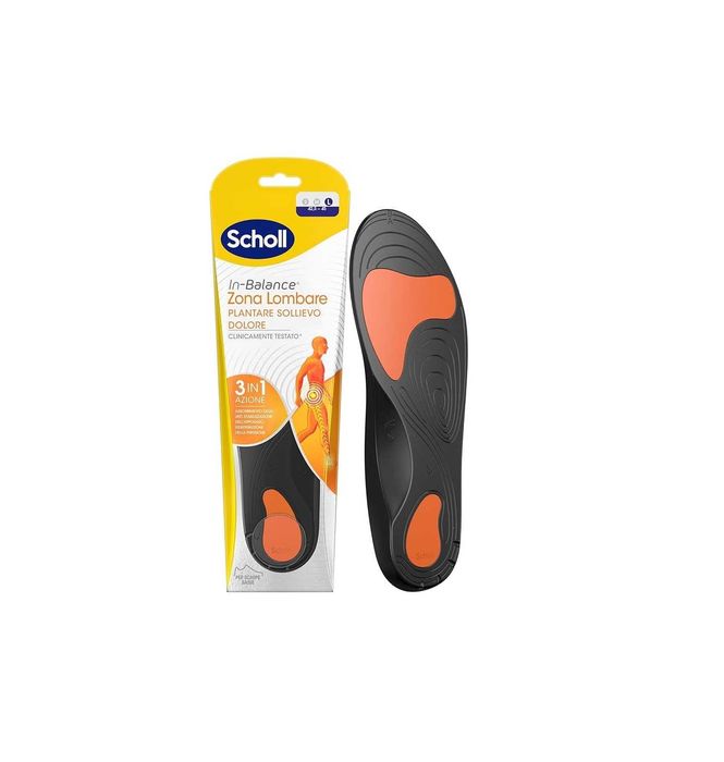 Scholl Стелки In-Balance при болка в долната част на гърба