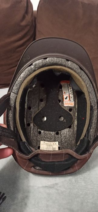 Tocă echitatie Fouganza mărimea 57-59 maro