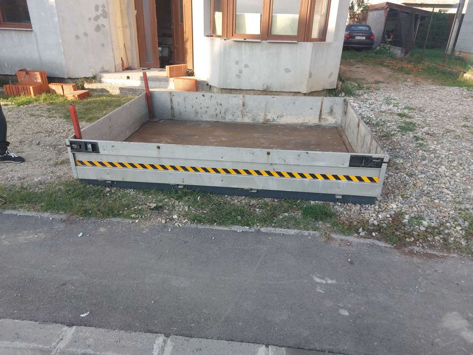 Bena basculabila cu cilindru si obloane  aluminiu