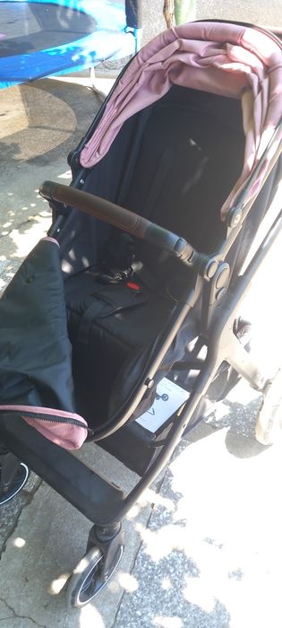 Количка за бебе LORELLI Alba 2в1 розова