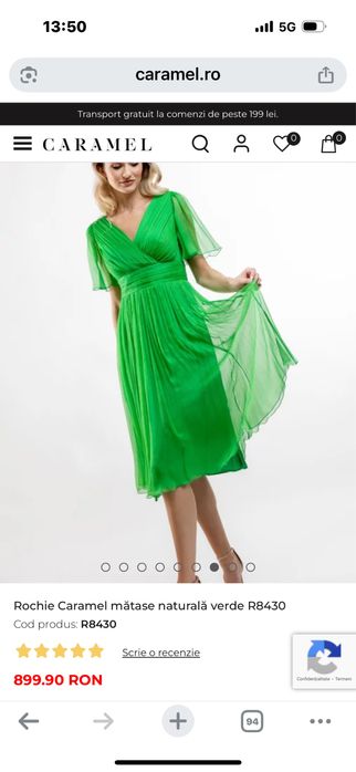 Rochie matase naturala