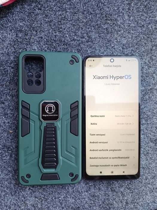 Redmi note pro 11 6/128gb
