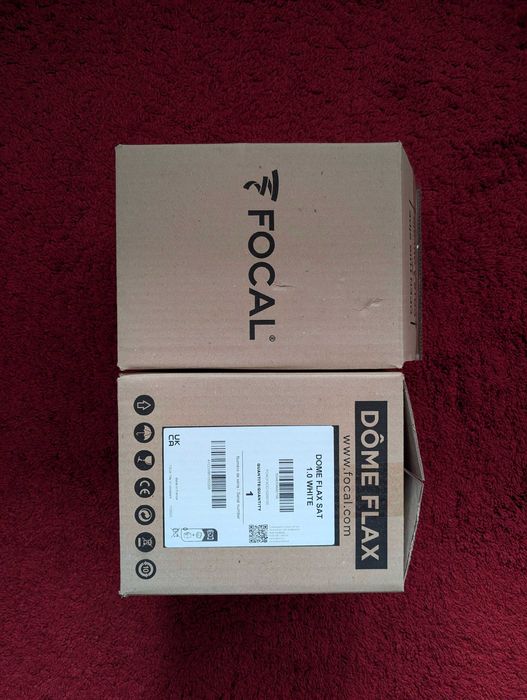 НОВИ Focal Dome Flax // 2бр, бели