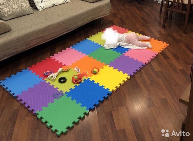 Набор мягкий плиток Коврики пазлы