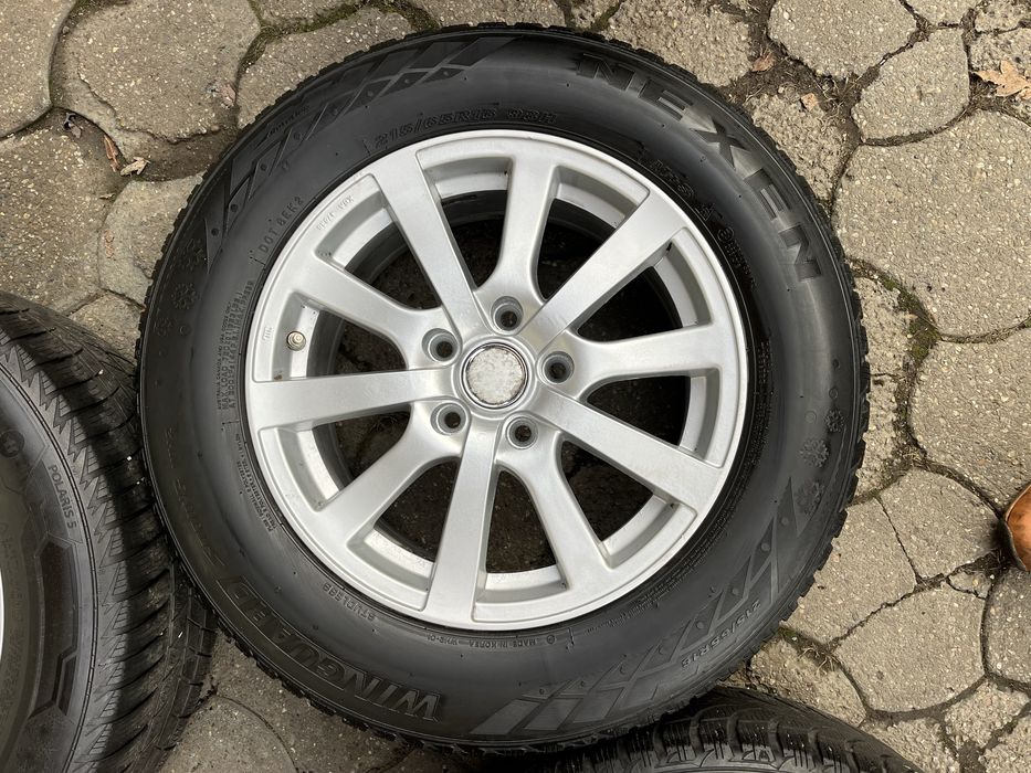 Jante aliaj 5x114.3mm, 215/65 R16, Dacia Duster, Renault, Kia Hyundai Nissan Honda Mitsubishi