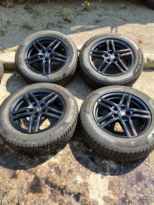 Jante r17 5x112 et 35. Cb 57.1 vw Tiguan Skoda kodiaq anvelope iarna 215 65 17