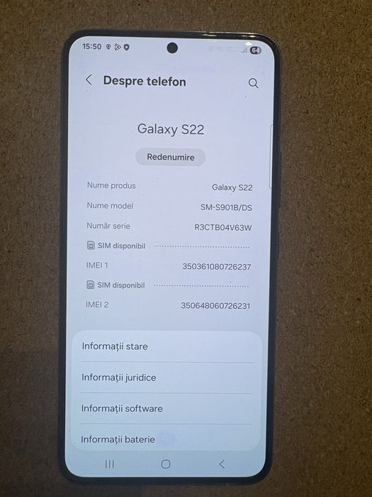 Samsung Galaxy S22 5G 128 Gb ID-XXL4975