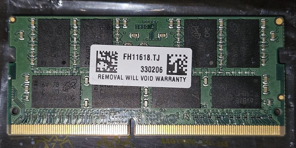 Памет Crucial RAM 8GB DDR4 SODIMM