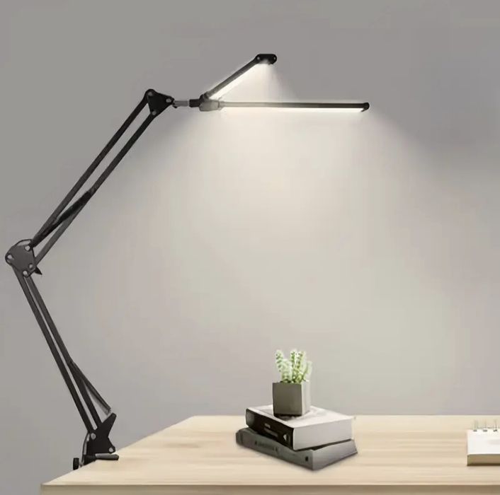 Сверхширокая двойная светодиодная настольная лампа
