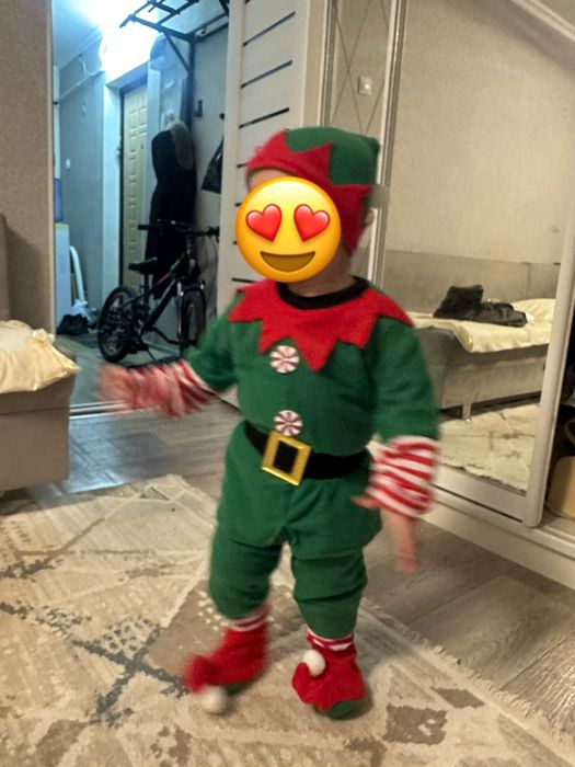 Костюм гномика и Гарри Поттера