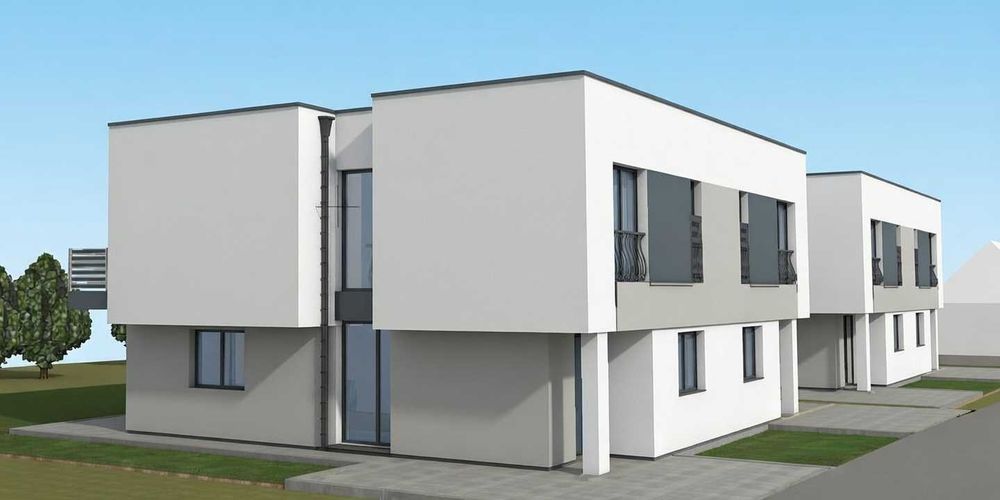 Casa Modernă Tip Duplex