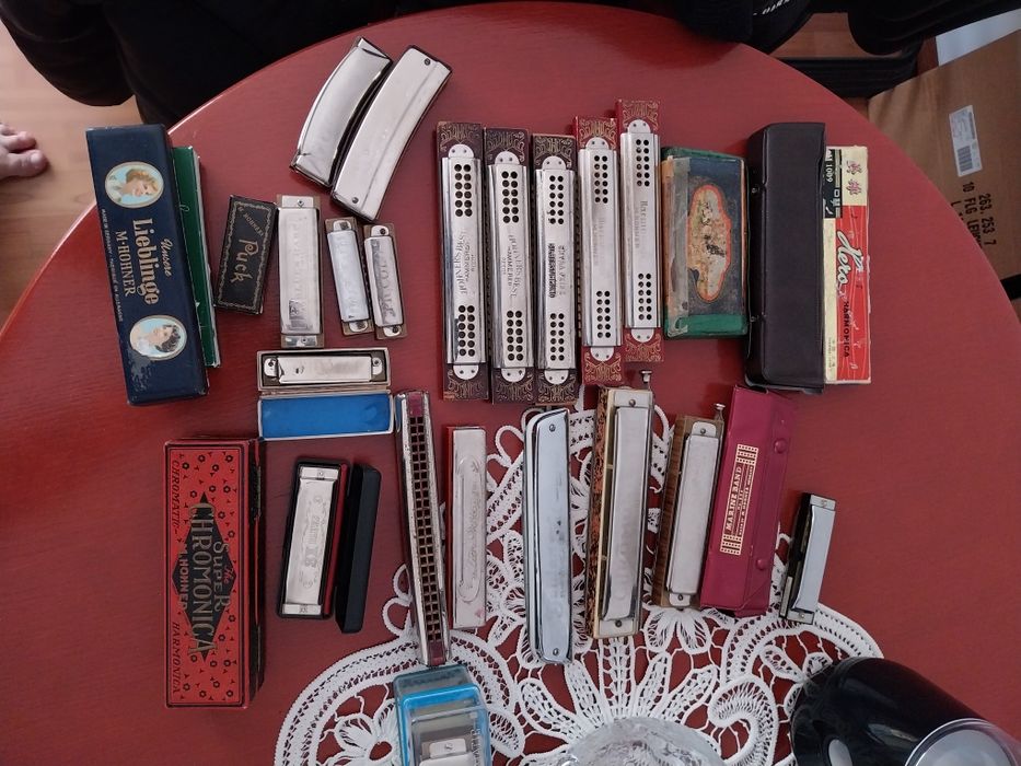 Colectie de muzicute Hohner