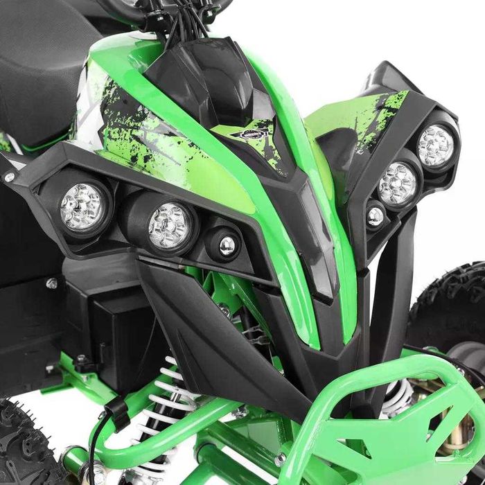ATV electric Kinder Eco Wolf XXL 1200W 48V cu 3 viteza 6 inch Green
