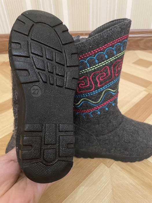 Детские сапоги-валенки