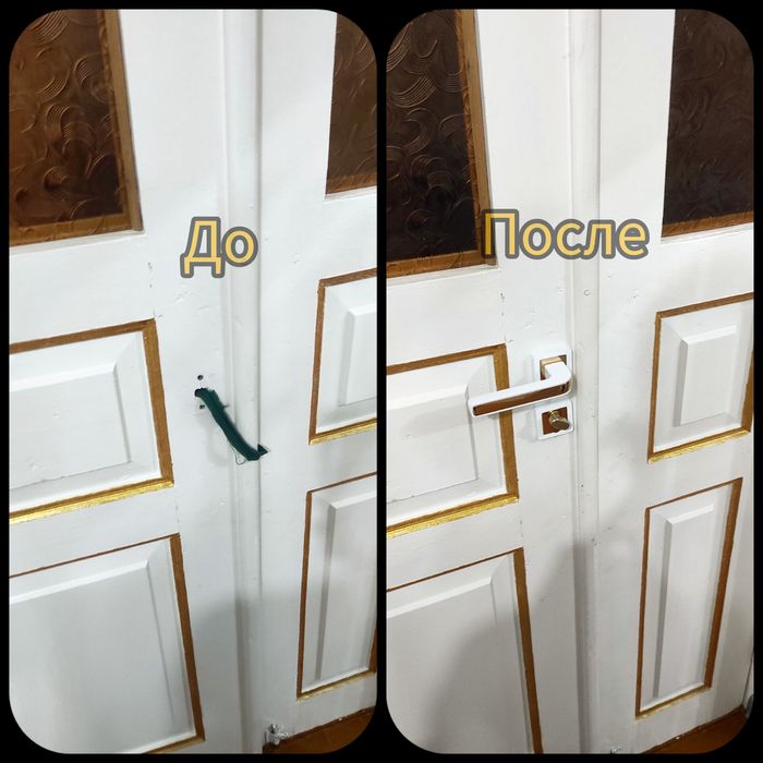 Замки установка-Qulflarni o'rnatish