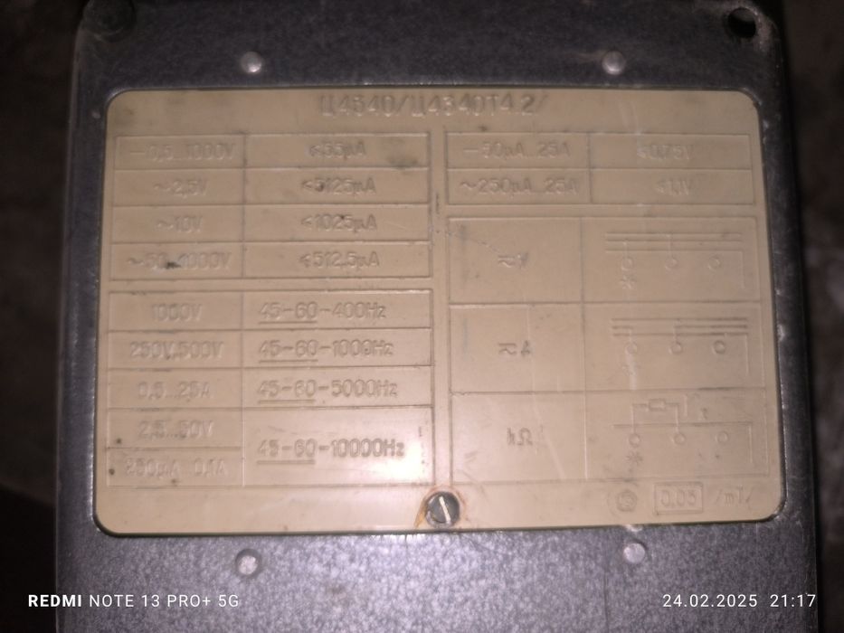Комбинированный Прибор Ц 434