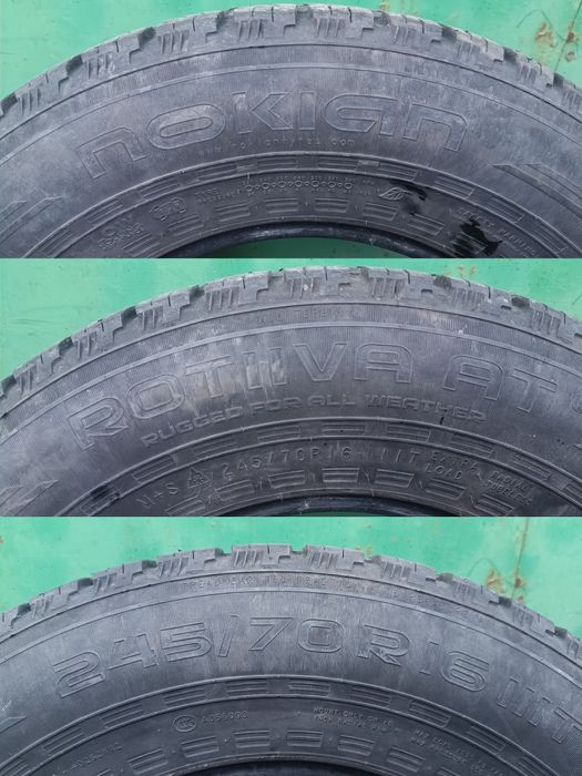 Шины Nokian 245/70 R16