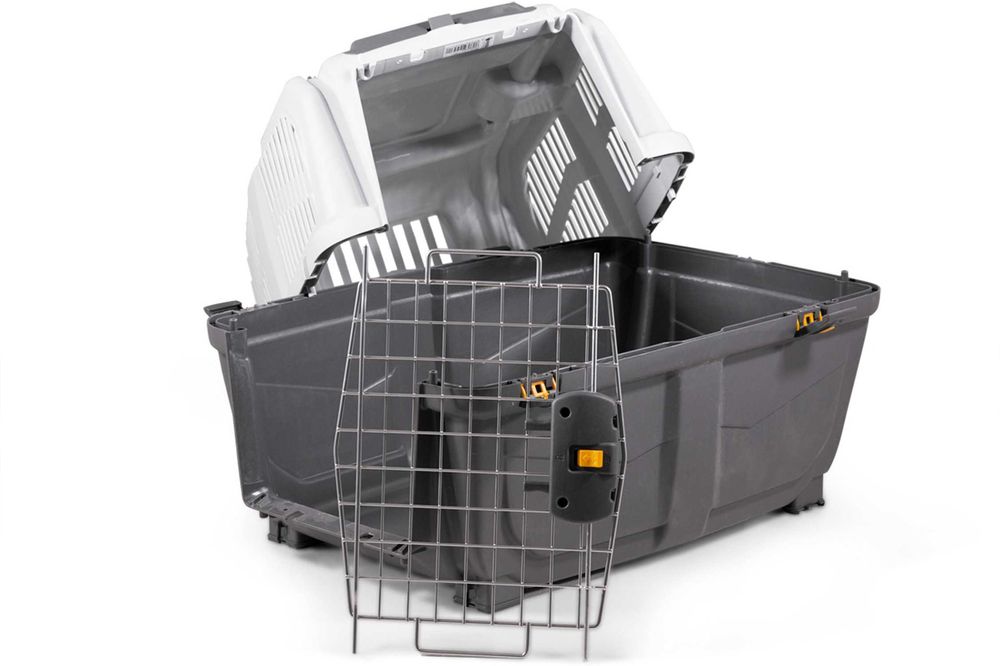 Cusca de transport pentru caini Iata Skudo 5 + Set Roti compatibile